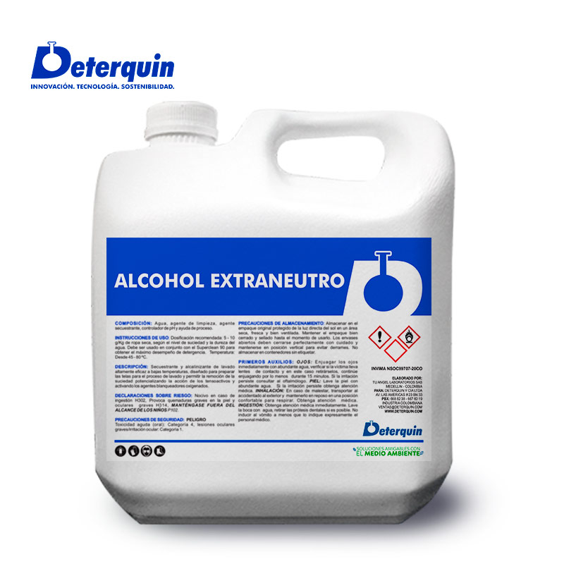 Deterquin Alcohol Extraneutro 3750