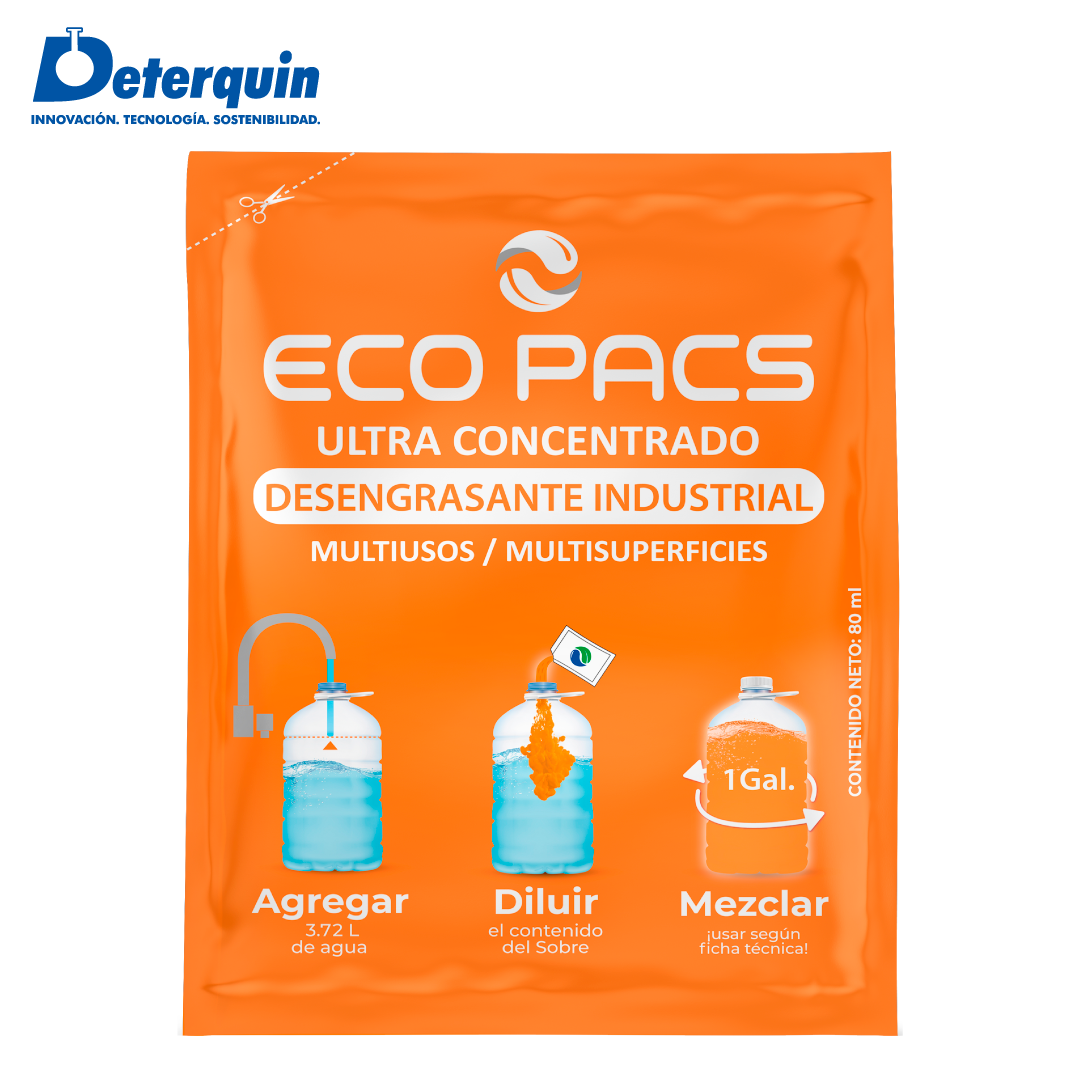 Sachet desengrasante Ind. X 80 ml