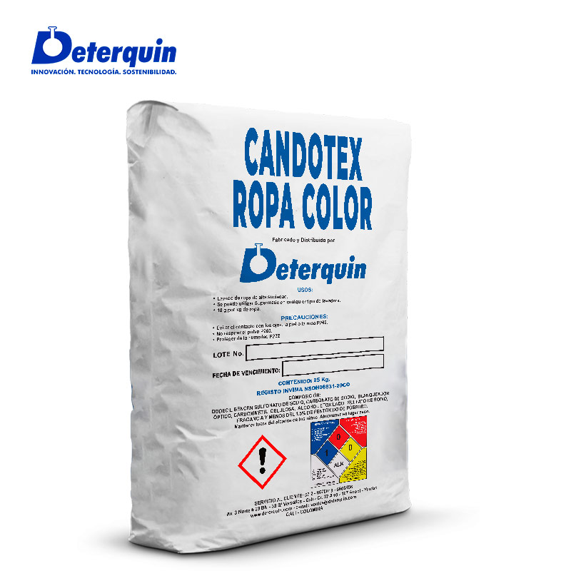 Deterquin Candotex Ropa Color